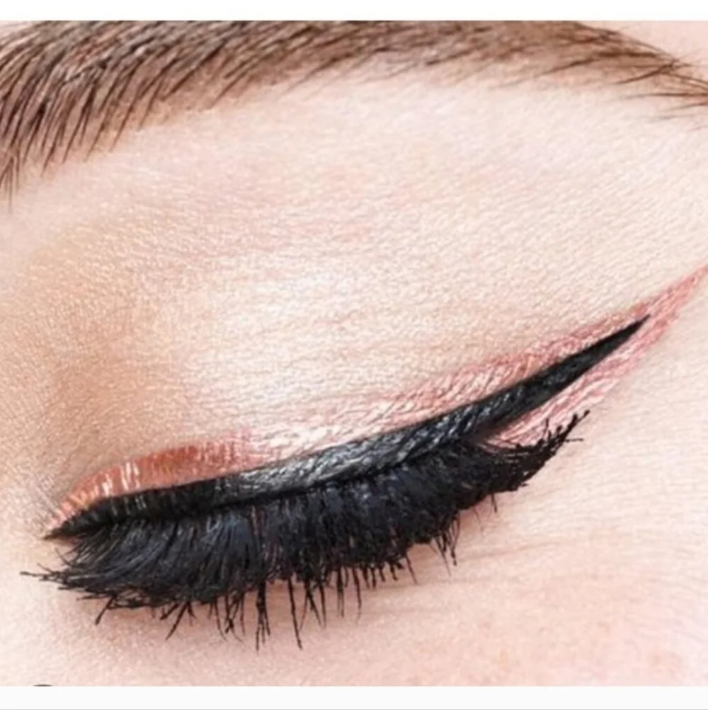 🌺Lancome Rose Gold Metallic Artliner Precision Felt-Tip Liquid Eyeliner